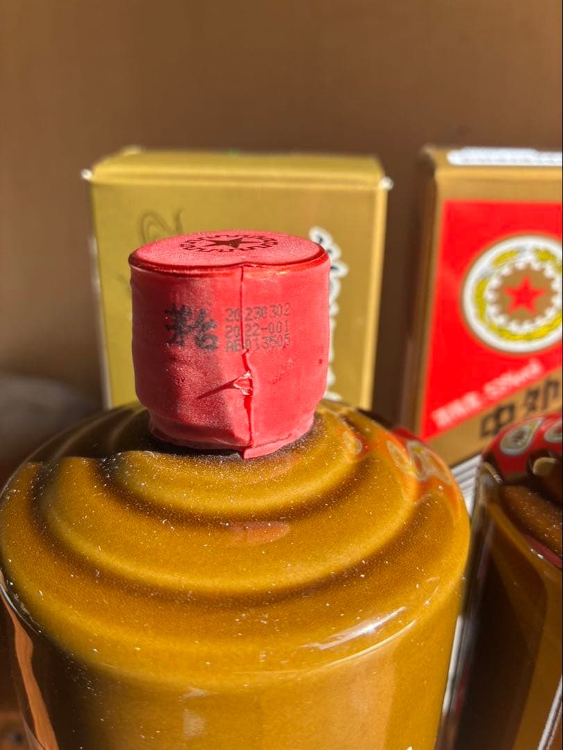 貴州茅台酒 マオタイ 2023年 茶ボトル 500ml 53% 2本Moutai