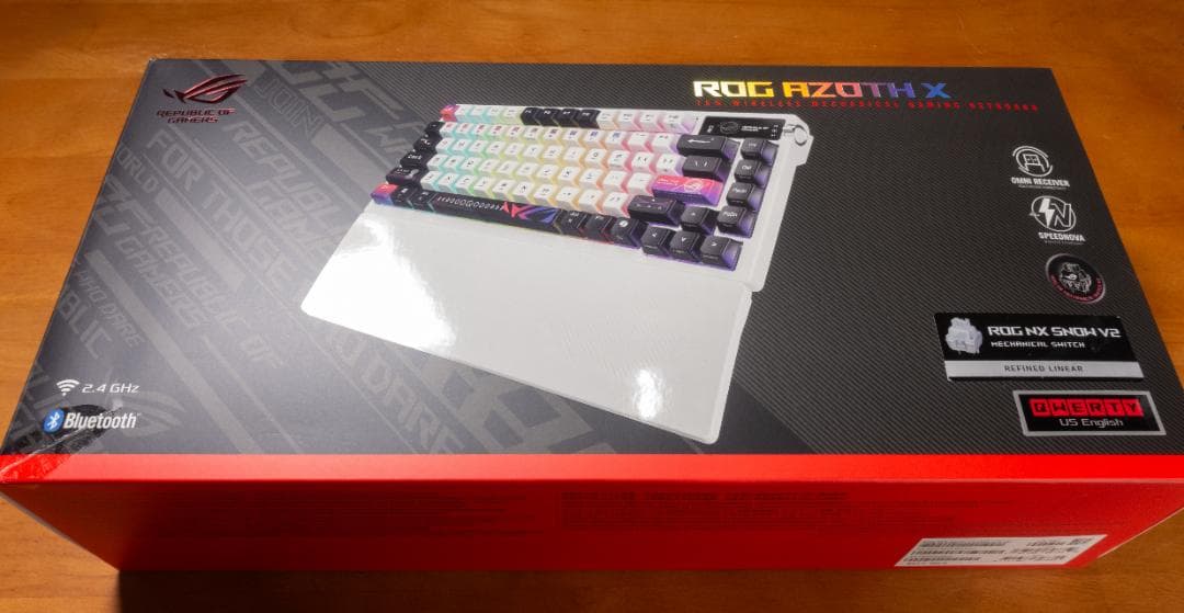 ASUS「ROG Azoth X」ゲーミングキーボード★使用わずか