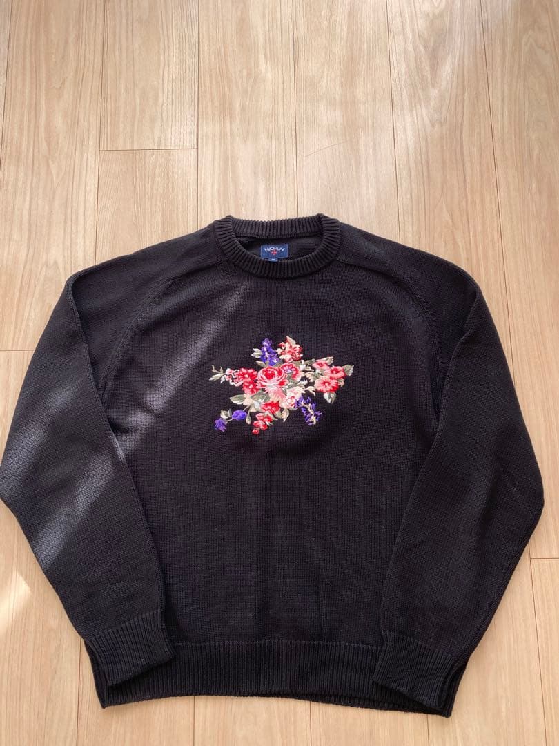 Noah ノア NY 刺繍ニット supreme