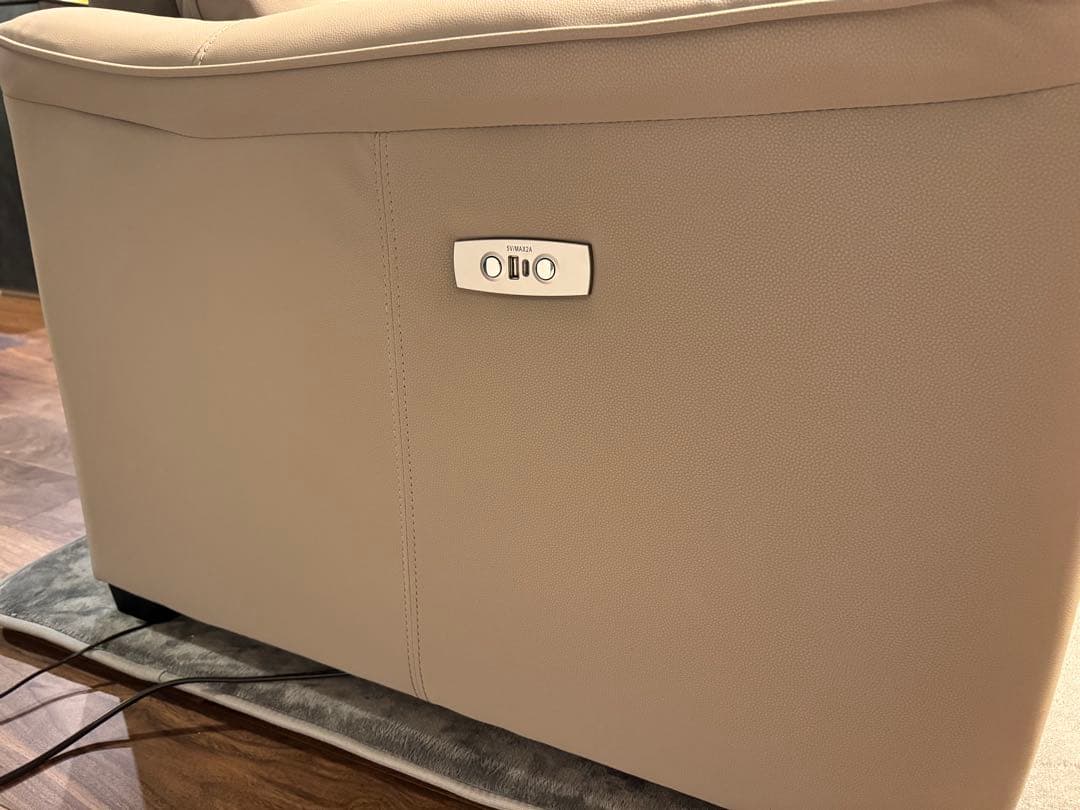 【ニトリ】【2人用】電動ソファ Nビリーバ