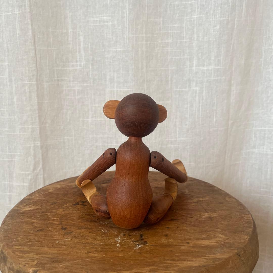 【正規品・希少】Kay Bojesen モンキー Sサイズ チーク オリジナル