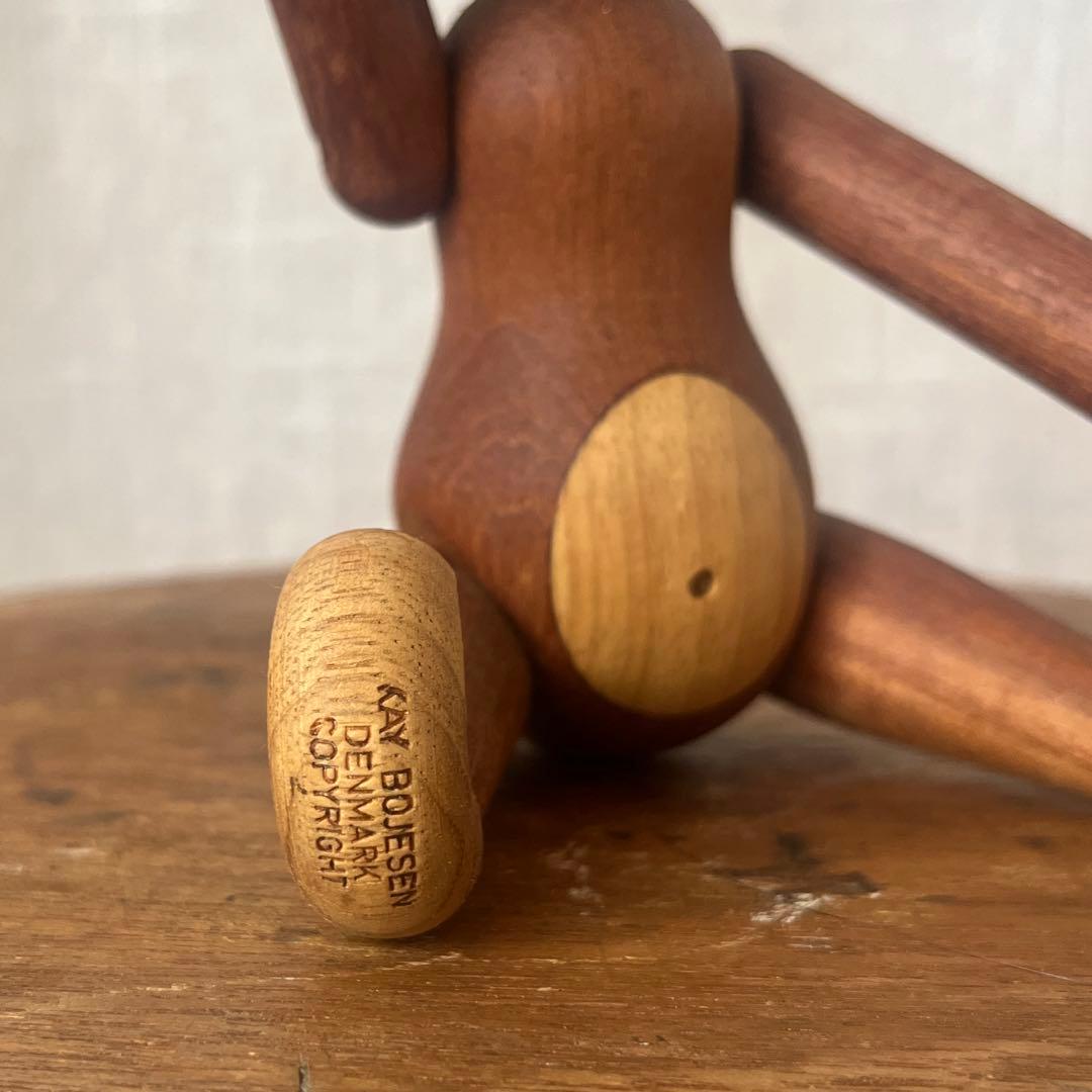 【正規品・希少】Kay Bojesen モンキー Sサイズ チーク オリジナル