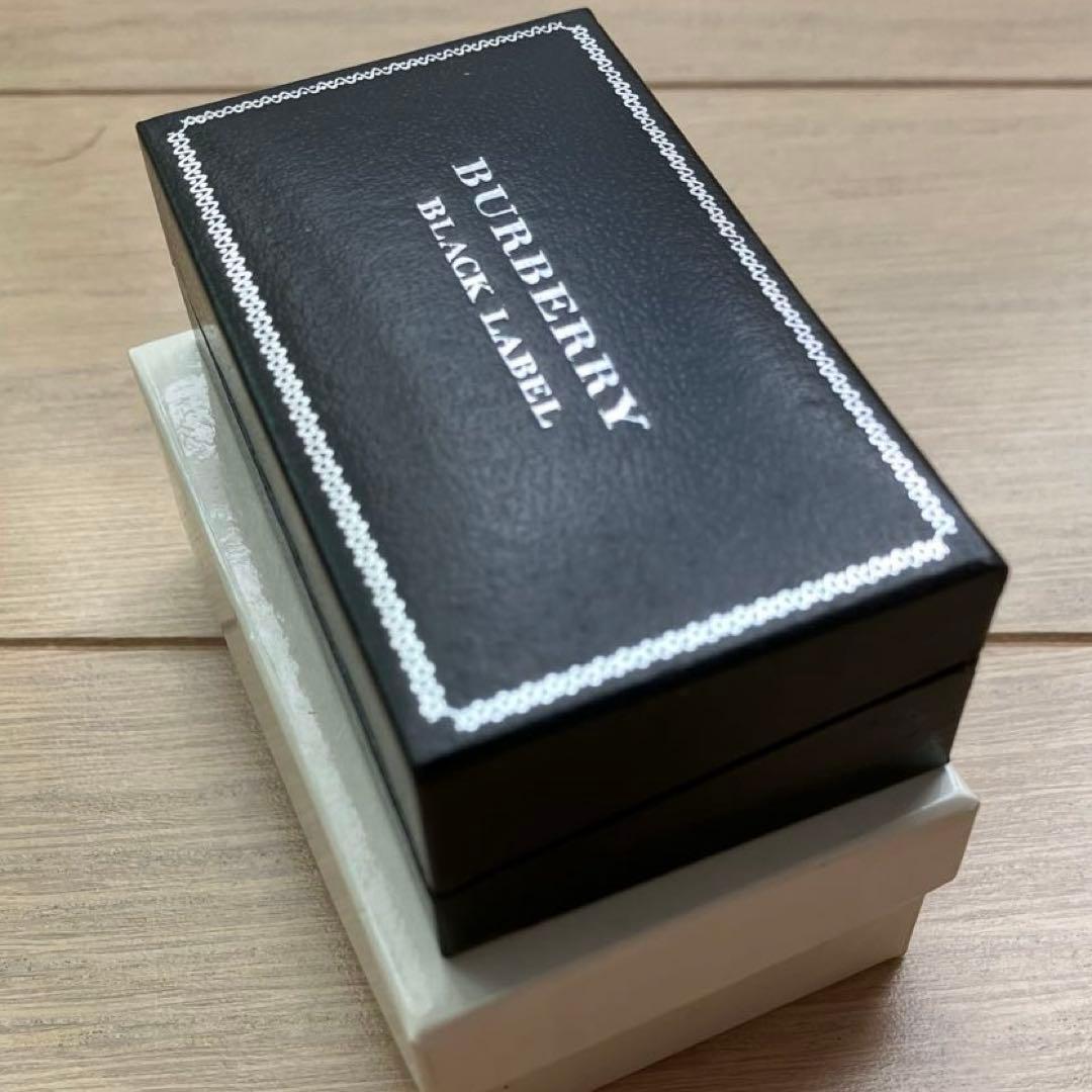 BURBERRY BLACK LABEL ネクタイピン 専用箱付き