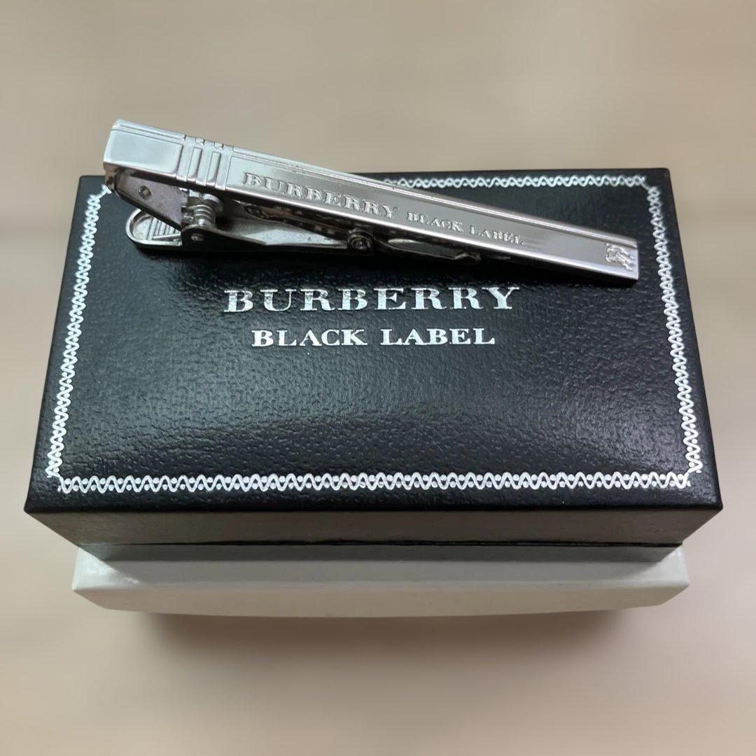 BURBERRY BLACK LABEL ネクタイピン 専用箱付き