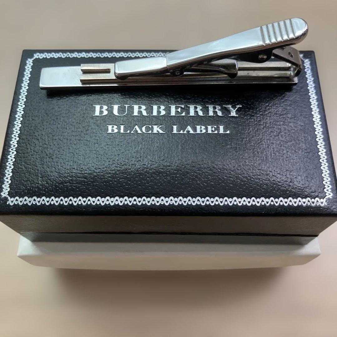BURBERRY BLACK LABEL ネクタイピン 専用箱付き
