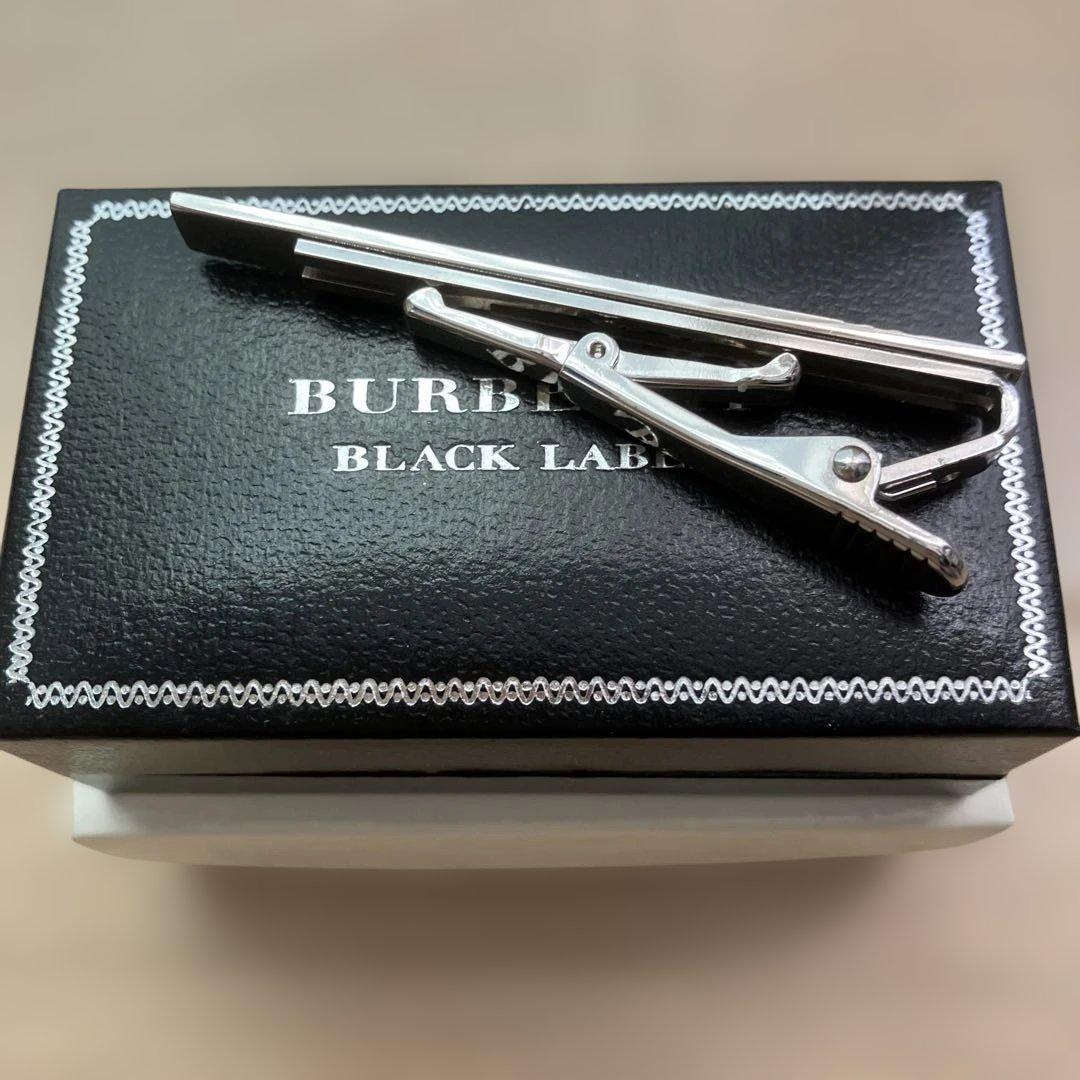 BURBERRY BLACK LABEL ネクタイピン 専用箱付き