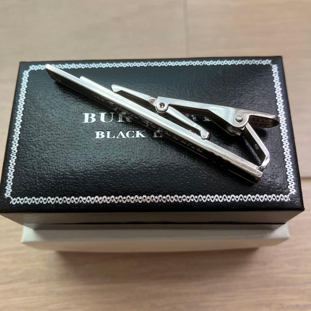 BURBERRY BLACK LABEL ネクタイピン 専用箱付き