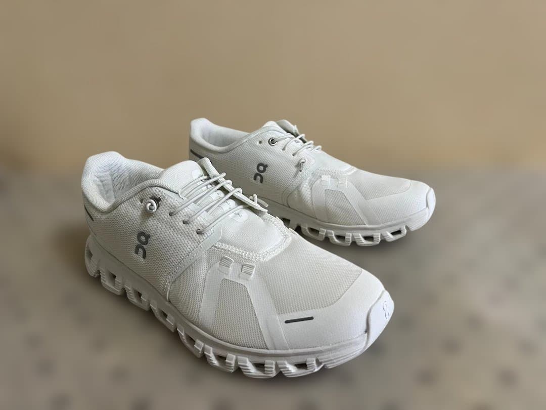 On Cloud 6 ホワイト スニーカー 26cm