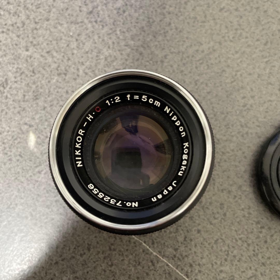 Nikkor H.C ニッコールf2 50mm フロントキャップ付き　Sマウント