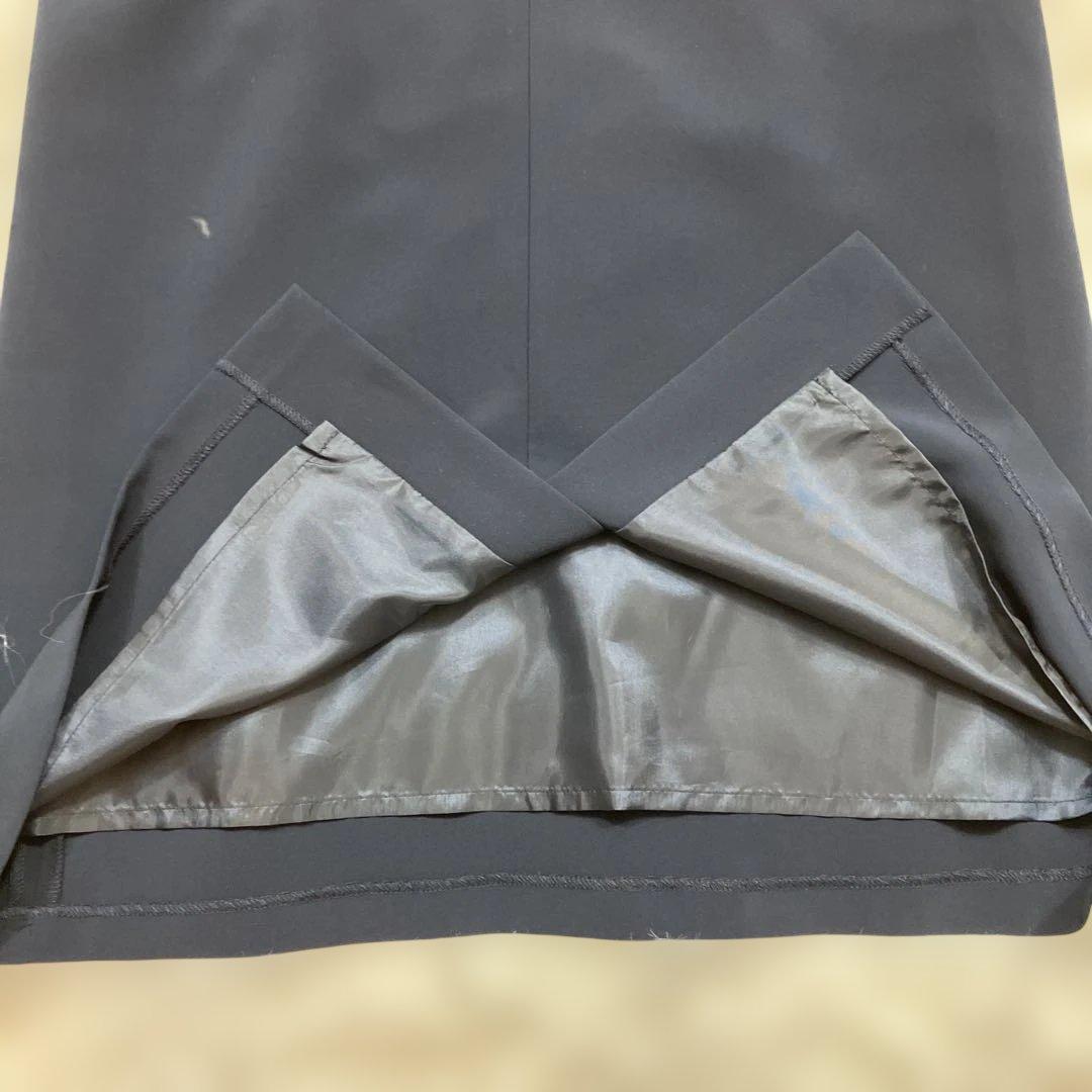 新品未使用タグ付き 組曲 ワンピース レース切替え セレモニー ネイビー L