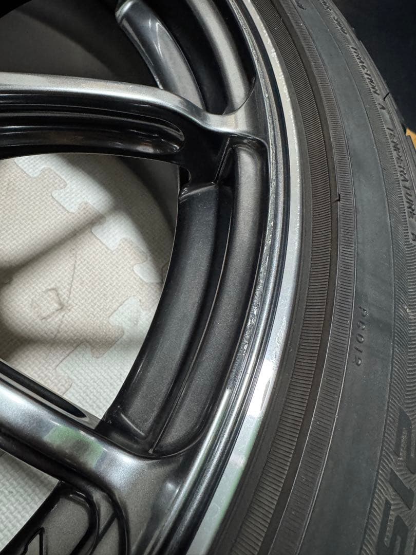 た*ん様 【2本】ADVAN Racing RZⅡ17インチ8j+45 5-11