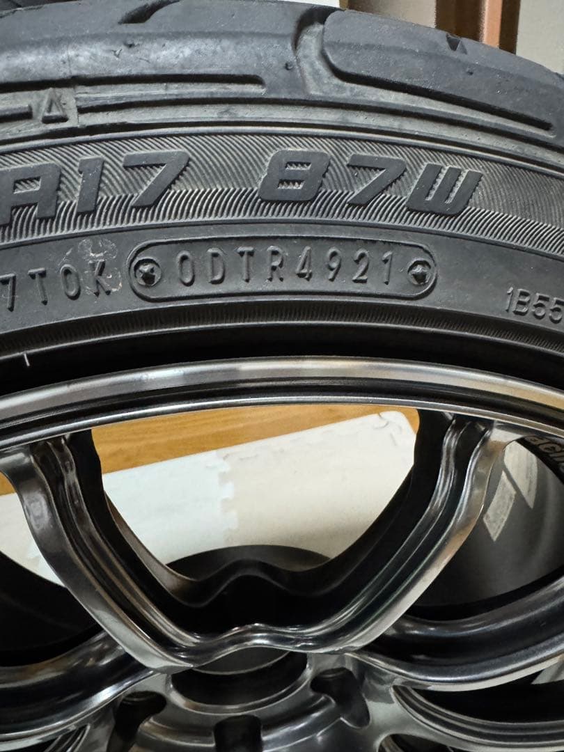 た*ん様 【2本】ADVAN Racing RZⅡ17インチ8j+45 5-11