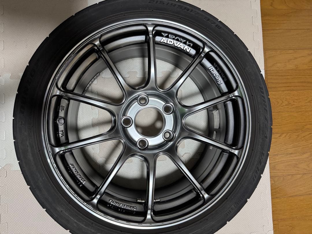 た*ん様 【2本】ADVAN Racing RZⅡ17インチ8j+45 5-11