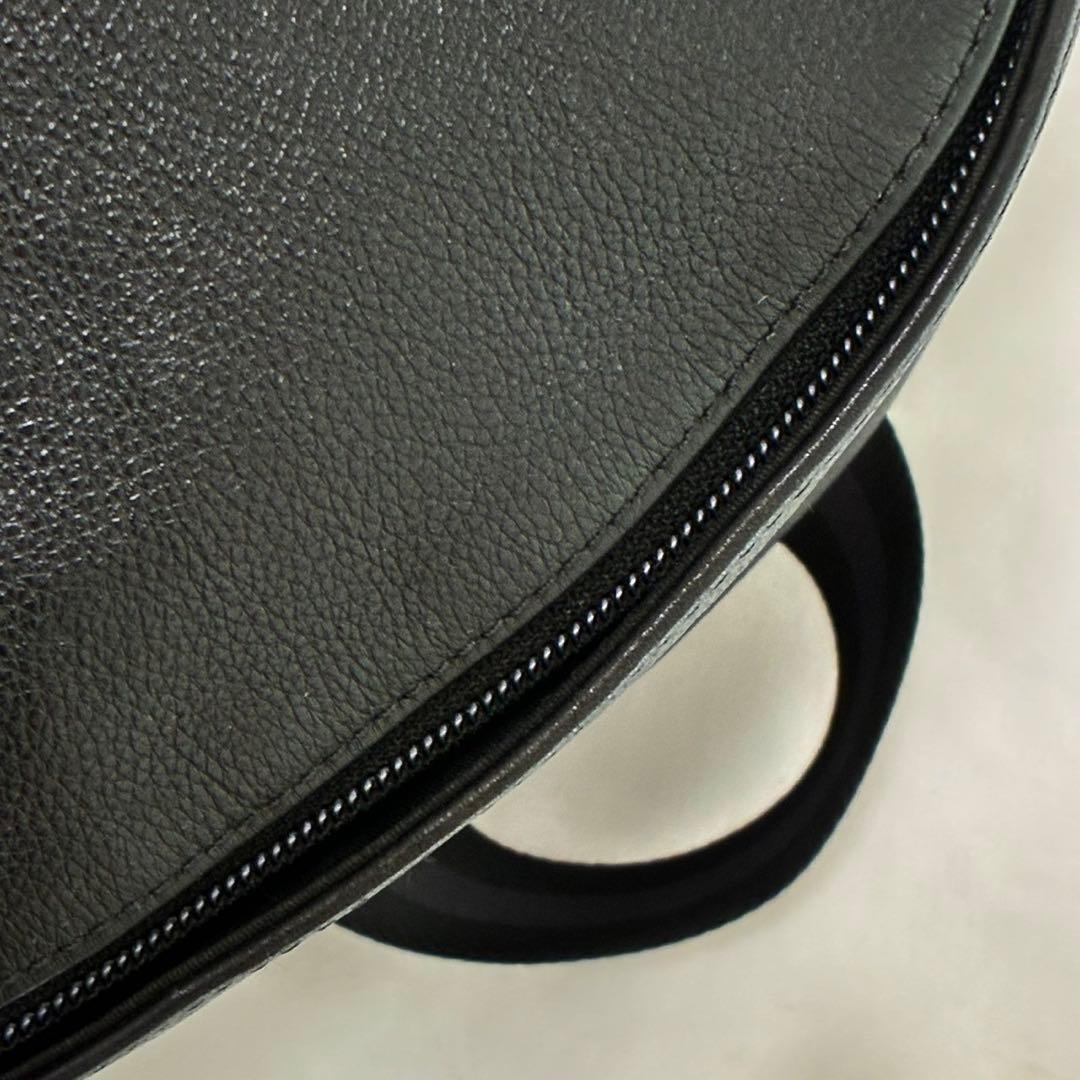 【美品】コーチ 54786 チャールズ リュック ビジネスバッグ レザー 黒