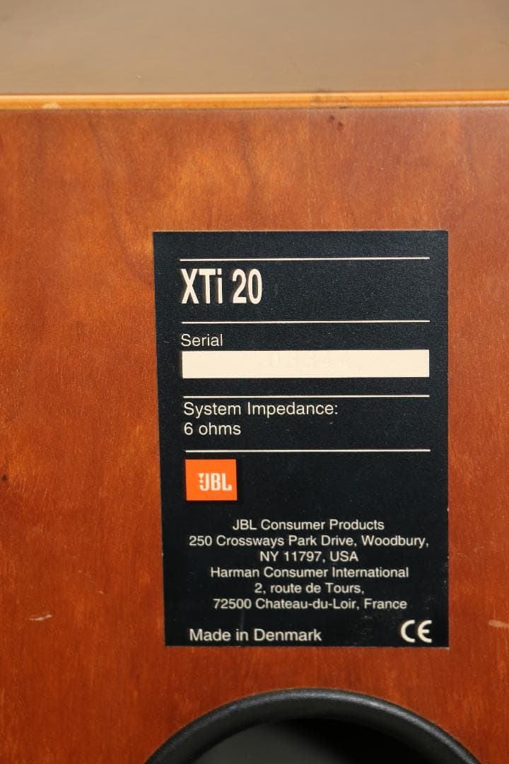 JBL 2wayスピーカー XTi20 1組。状態良好。