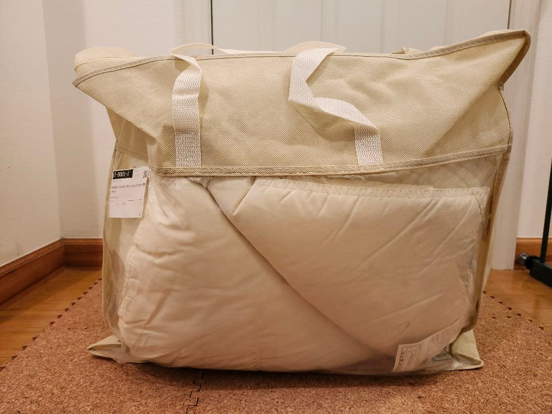 ★値下げ中★【新品未使用】羽毛掛布団 ジュニア