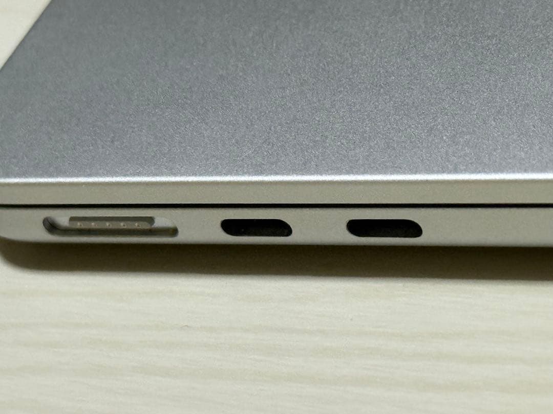 M2 MacBookair メモリ16 ストレージ512 シルバー