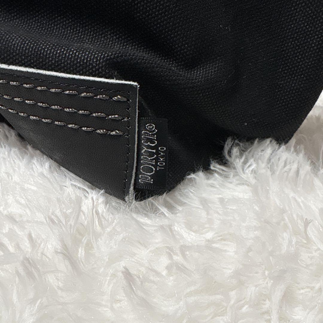 ポーター　吉田鞄　レザー　キャンバス　ボストンバッグ　ブラック