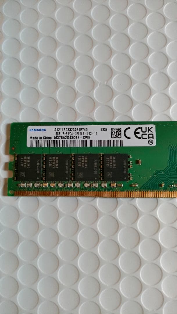 Samsung 16GB DDR4-3200 送料込み ⑩