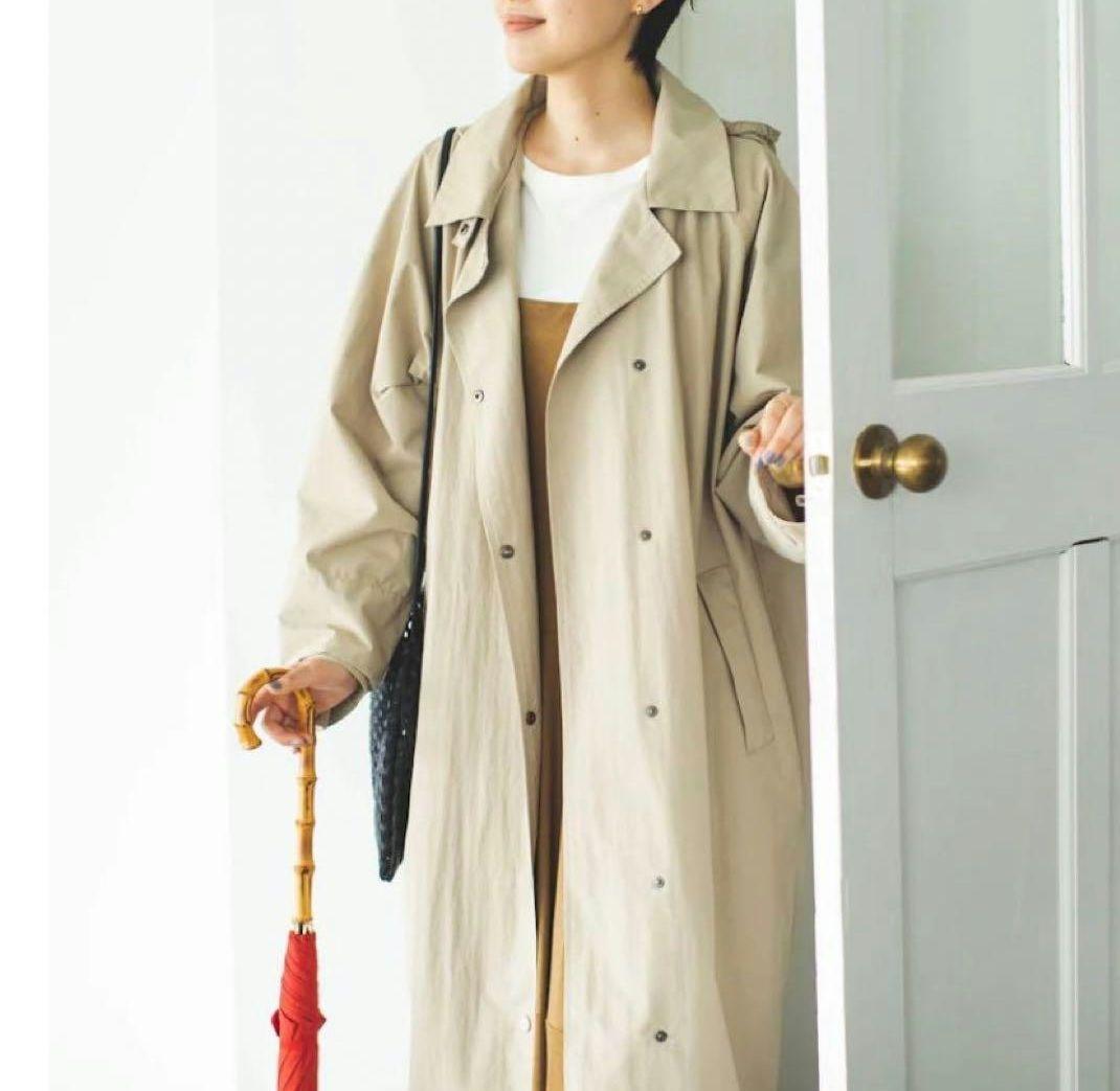 【美品】北欧暮らしの道具店　 晴れの日も着たいレインコート