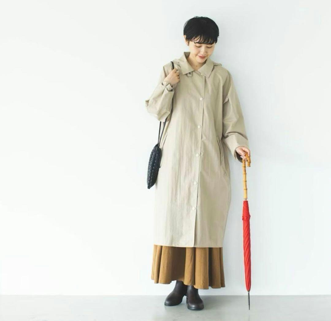 【美品】北欧暮らしの道具店　 晴れの日も着たいレインコート