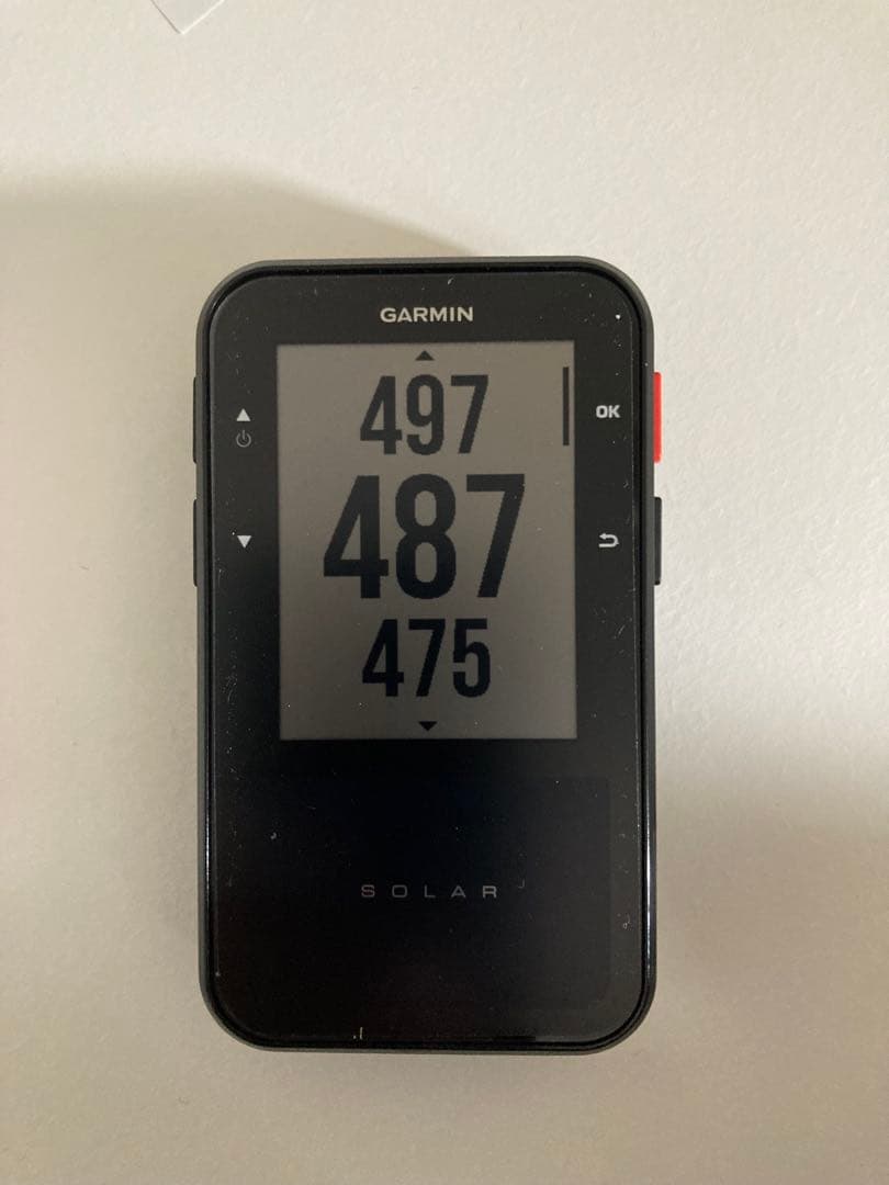 ラウンド用品・アクセサリー GARMIN APPROACH G20 SOLAR GPS