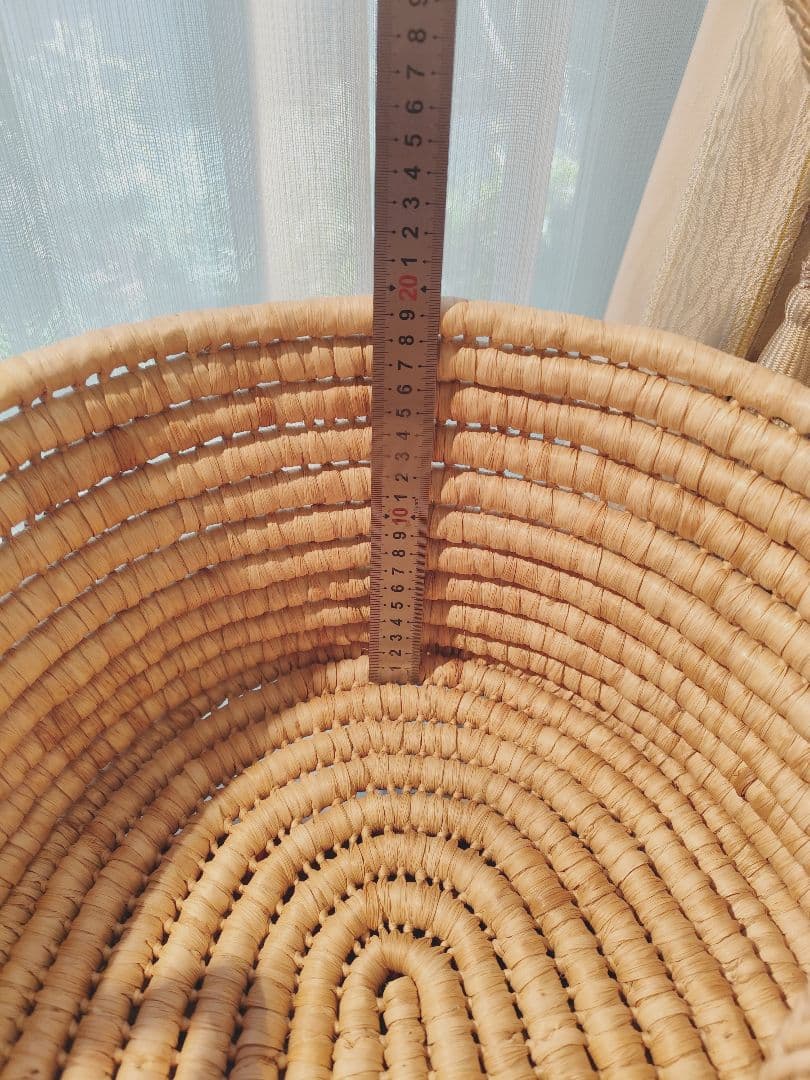 揺り籠　クーファン　クーハン　ラタン　バスケット　籠　籐　昭和レトロ　人形