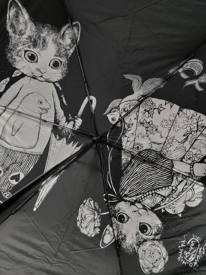 折りたたみ傘 日傘 台湾 奇幻動物森林 ヒグチユウコ 晴雨兼用