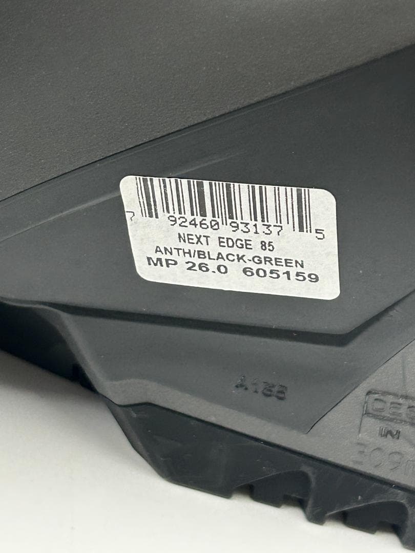 HEAD NEXT EDGE 85 スキーブーツ 26cm ブラック×グリーン