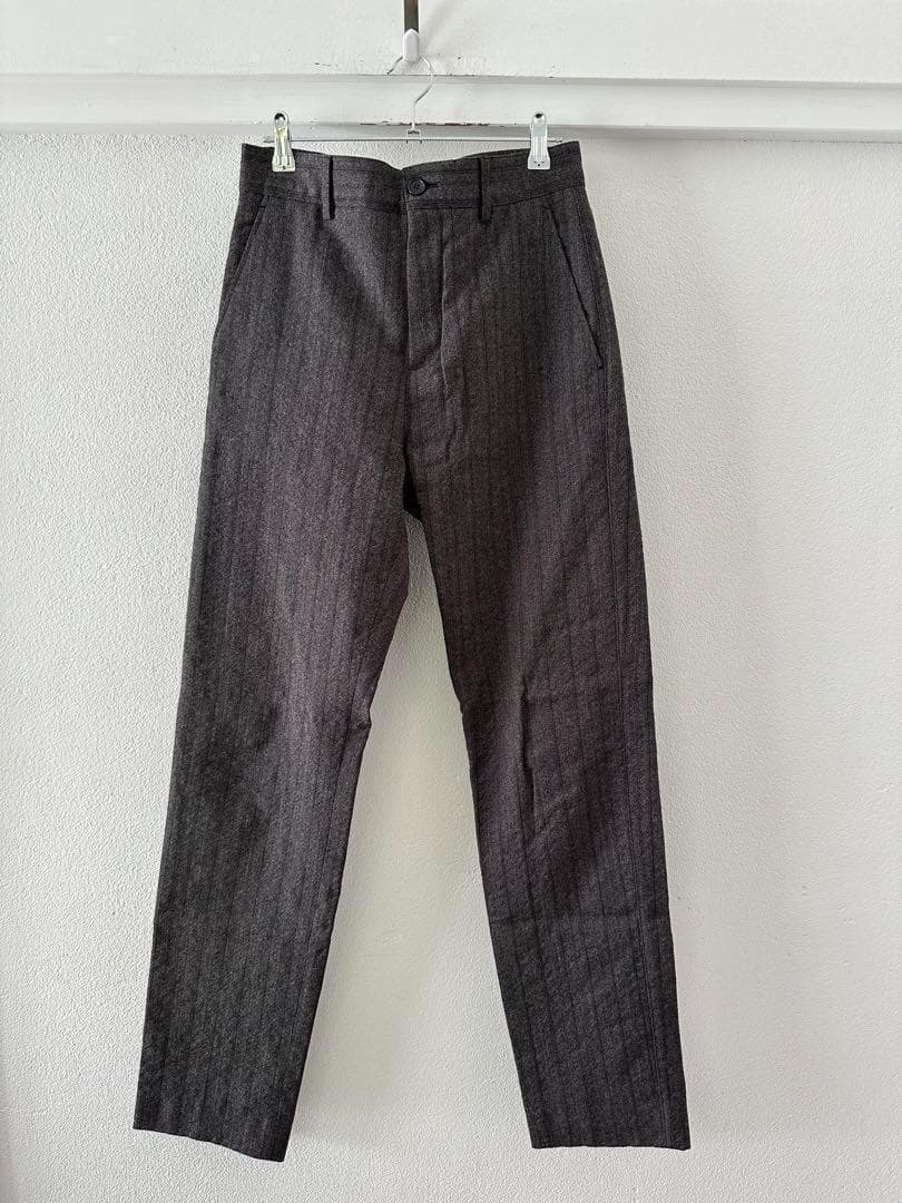 パンツ Acne Studios Stripe Wool Cotton Trousers