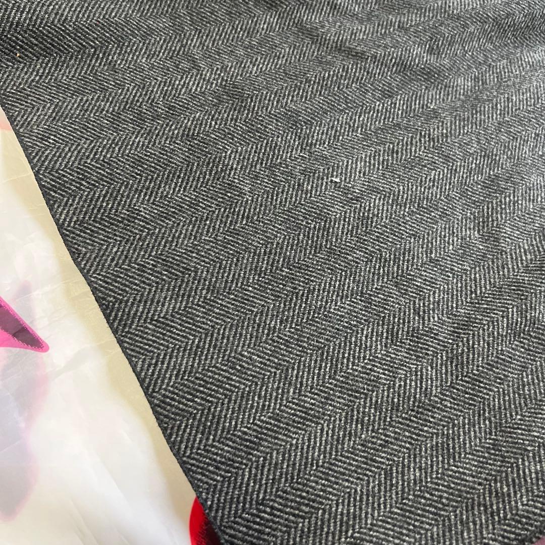 【美品】DOLCE & GABBANA 膝丈ワンピース レオパード グレー 38