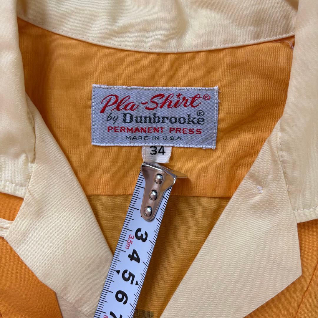 70s Dunbrooke ボーリングシャツ ビンテージ 半袖シャツ スヌーピー