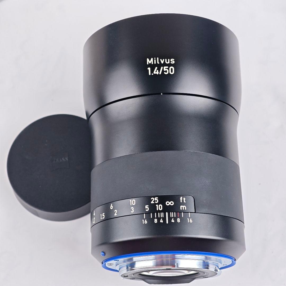 超美品 Carl Zeiss Milvus 50mm F1.4 キヤノンEF