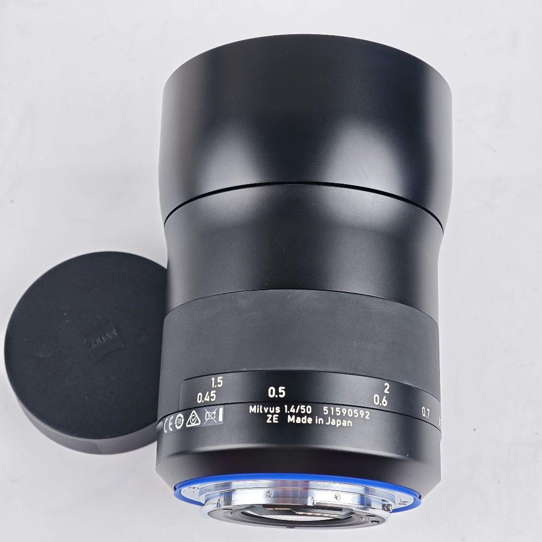 超美品 Carl Zeiss Milvus 50mm F1.4 キヤノンEF