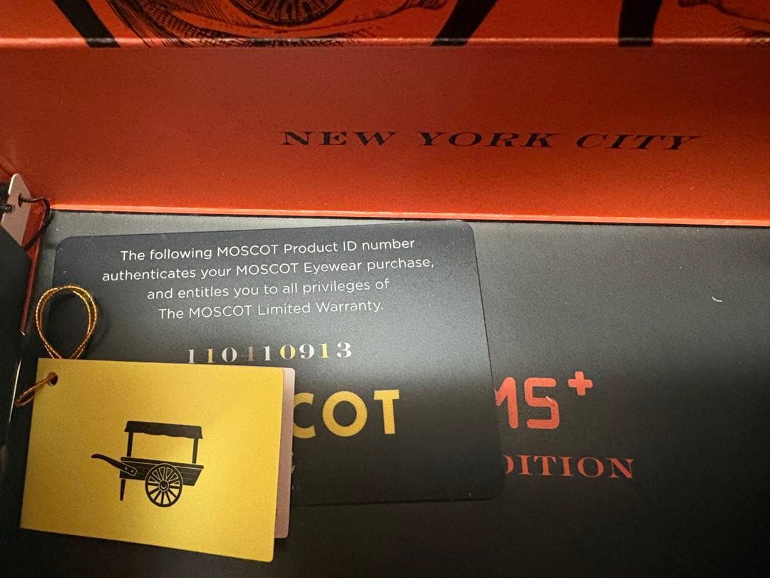 モスコット レムトッシュ BEAMS PLUS別注 49 gray fade