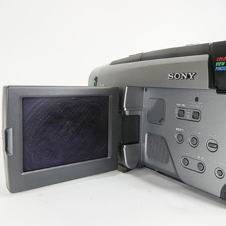 動作良好ソニー CCD-TRV90 VideoHi8ビデオカメラ DVD化に最適