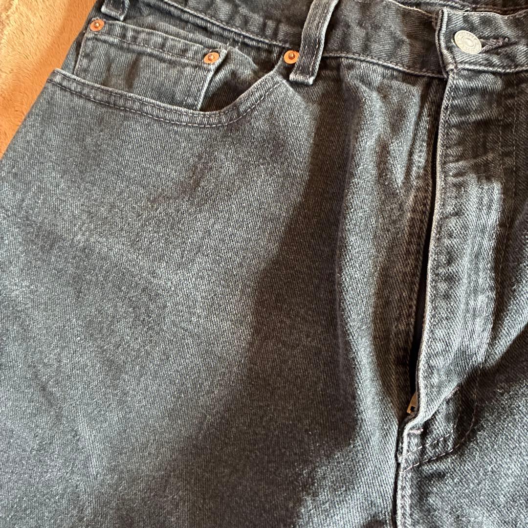 Levi’s 550 USA製　38 x 30 ブラックデニム black