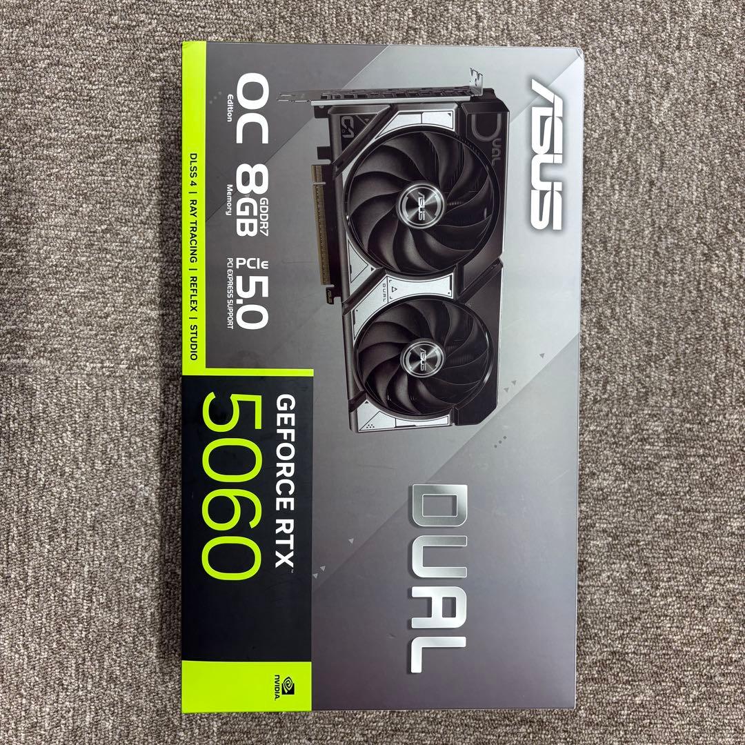 【未開封・未使用】ASUS GeForce RTX 5060 OC 8GB