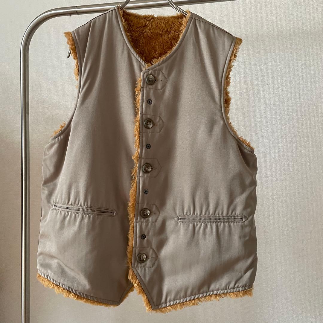 【美品】エンジニアードガーメンツ ベスト リバーシブル