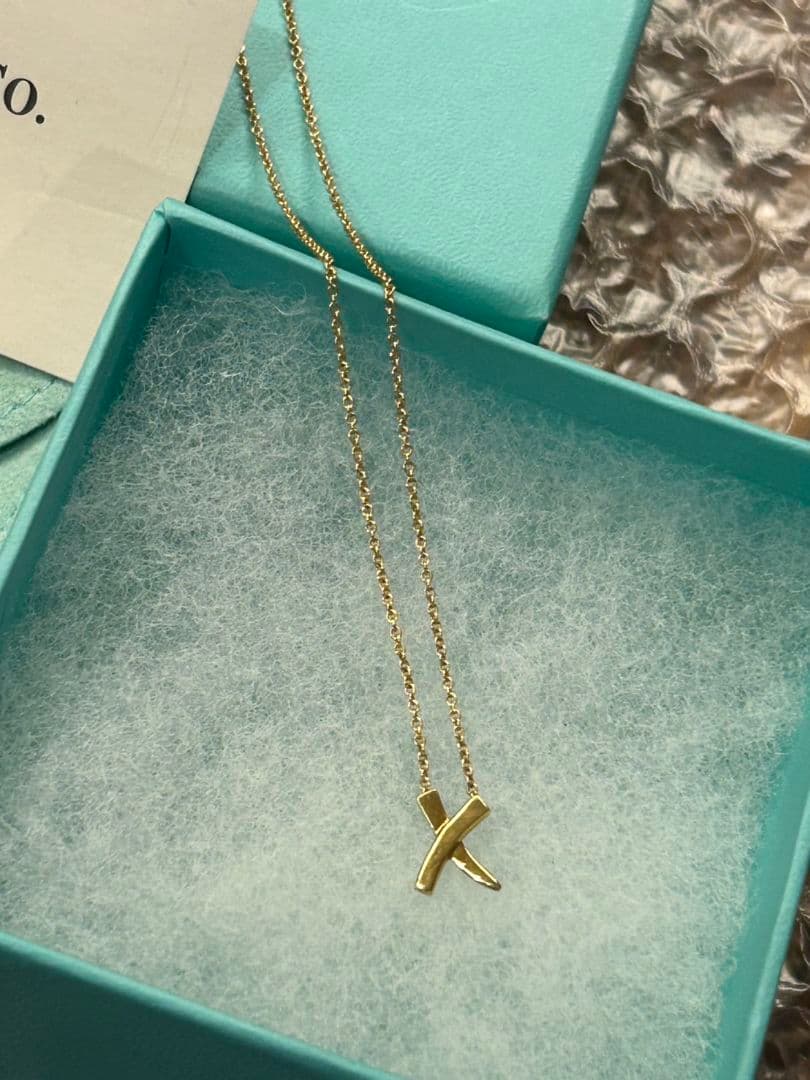 TIFFANY ＆ Co. ティファニー パロマピカソ　 キスネックレス　K18