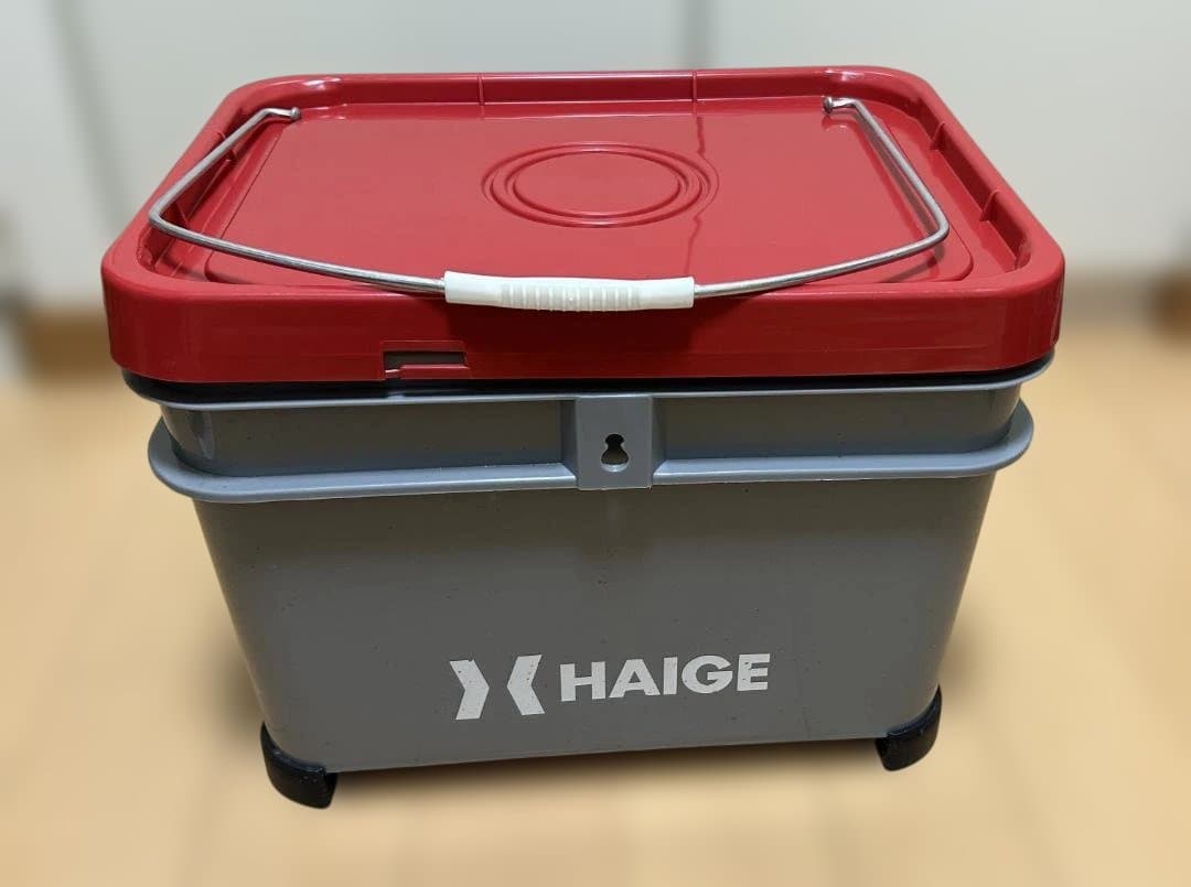 HAIGE 高圧洗浄機本体 HG-KPR6T　赤/グレー