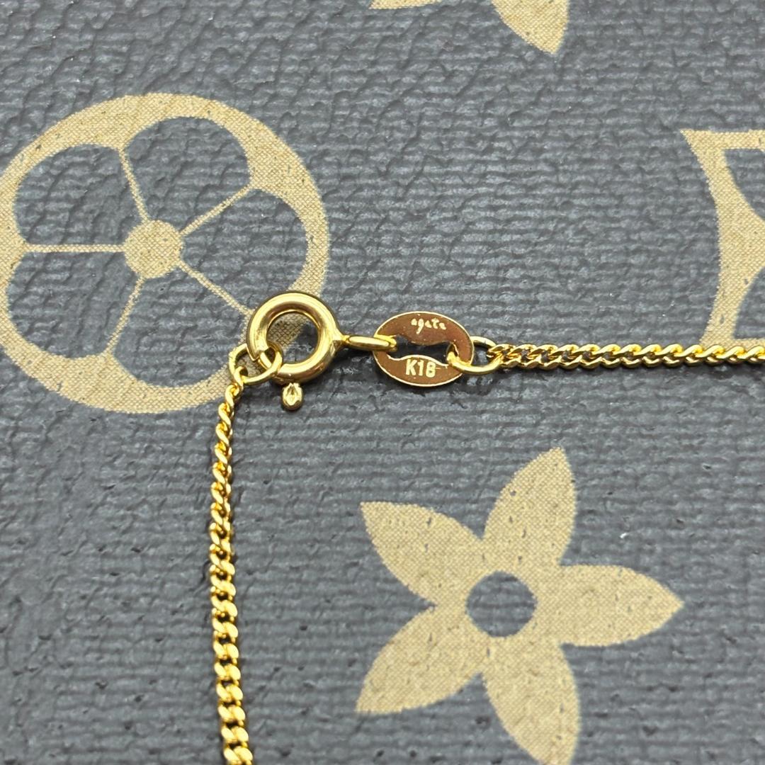 K18ゴールド チェーンネックレス 2.1g