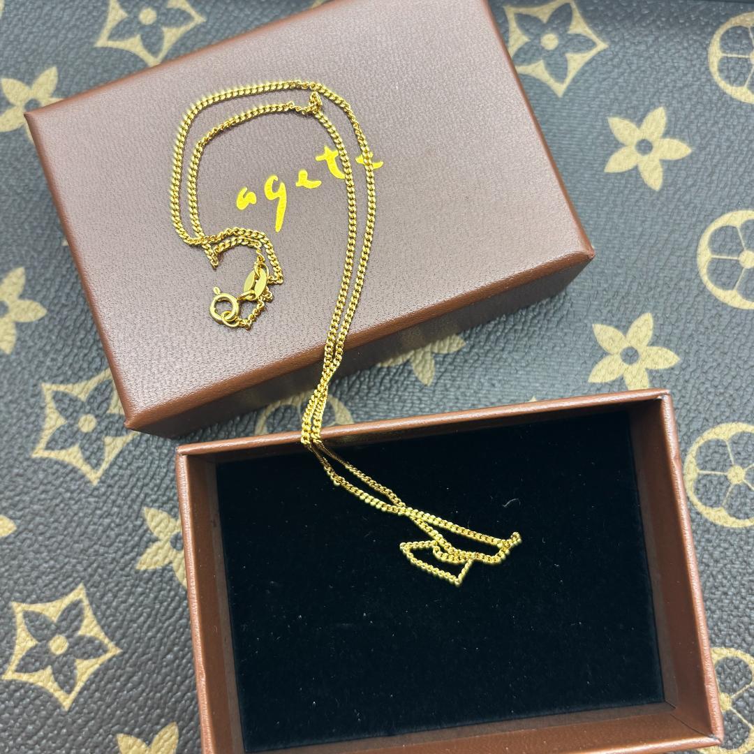 K18ゴールド チェーンネックレス 2.1g