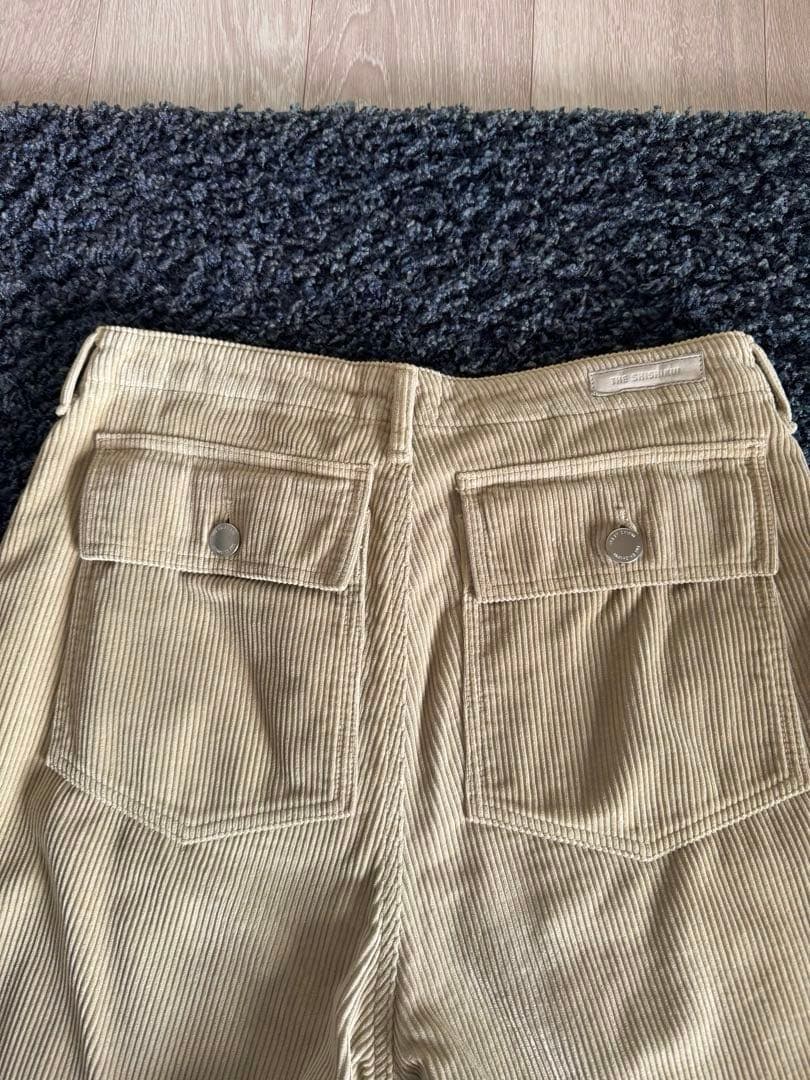 THE SHISHIKUI ベージュ コーデュロイ ベーカー