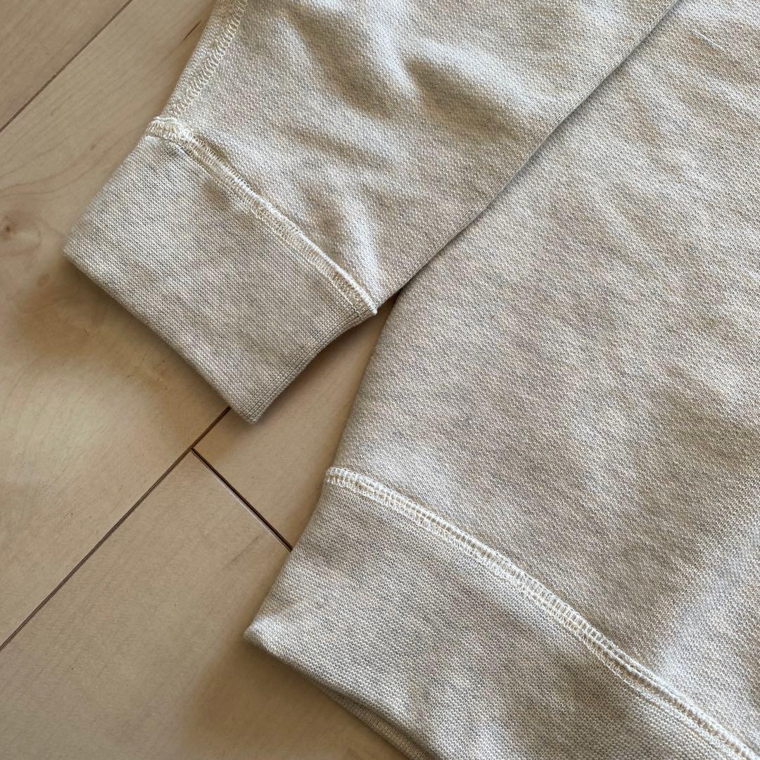 RRL 両Vガゼット ロゴプリント スウェット トレーナー