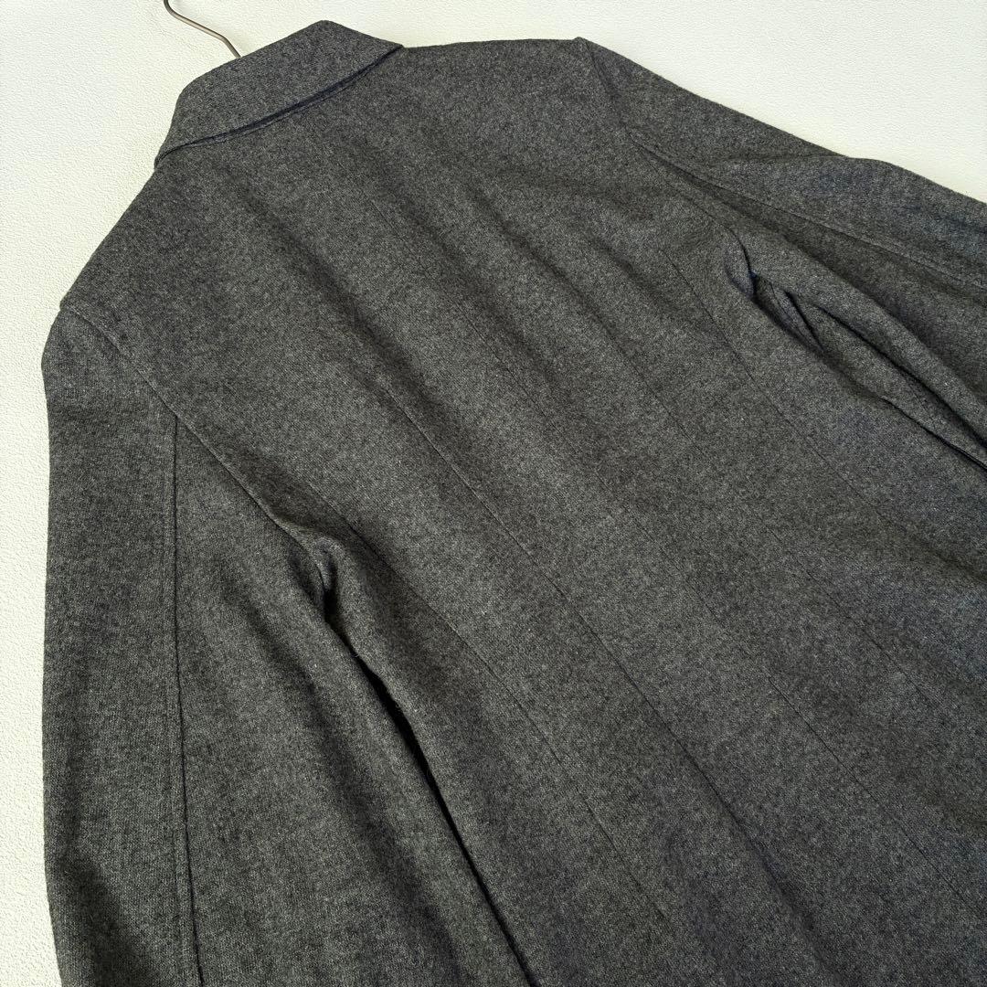 【25AW】CLANE POWER SHOULDER WOOL ONEPIECE