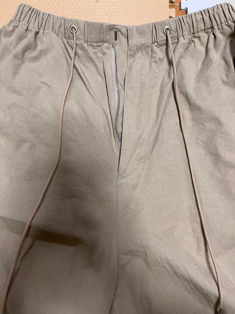 SHISHIKUI PARACHUTE PANTS / BEIGE サイズM