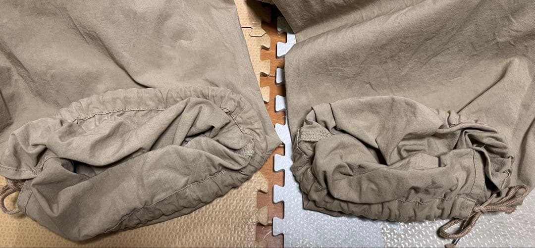 SHISHIKUI PARACHUTE PANTS / BEIGE サイズM