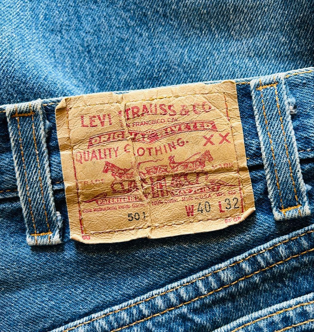 USA製97年代 Levi‘sリーバイス デニムパンツ 501 W40 大きめ