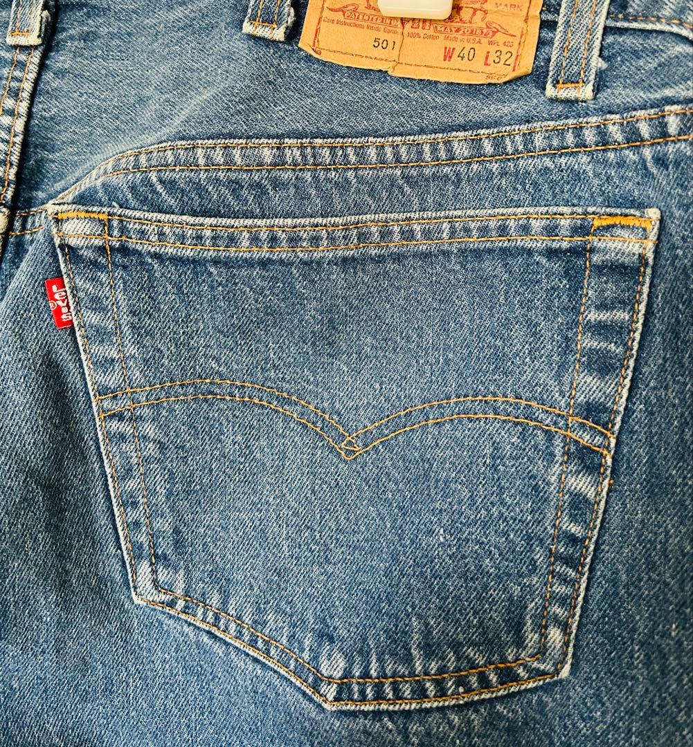 USA製97年代 Levi‘sリーバイス デニムパンツ 501 W40 大きめ
